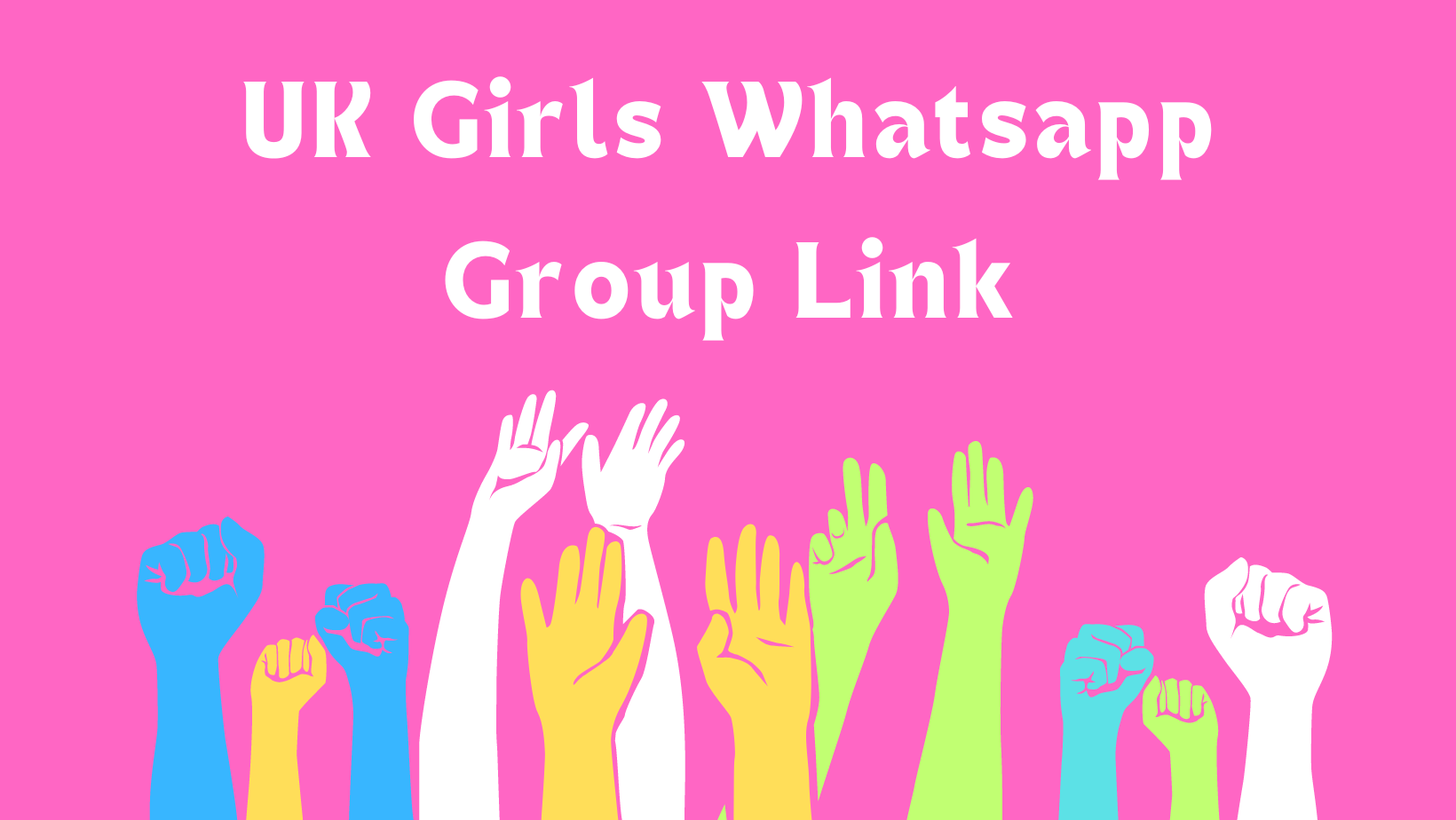 UK Girls Whatsapp Group Link