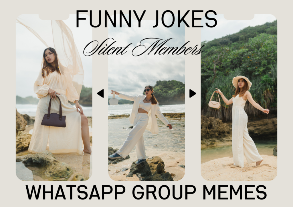 Funny Jokes Silent Members in WhatsApp Group Memes