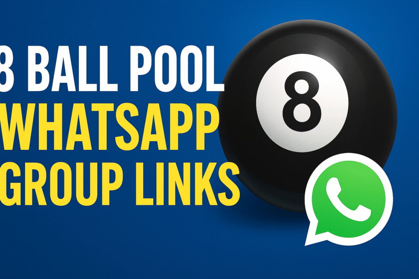 8 Ball Pool WhatsApp Group Links
