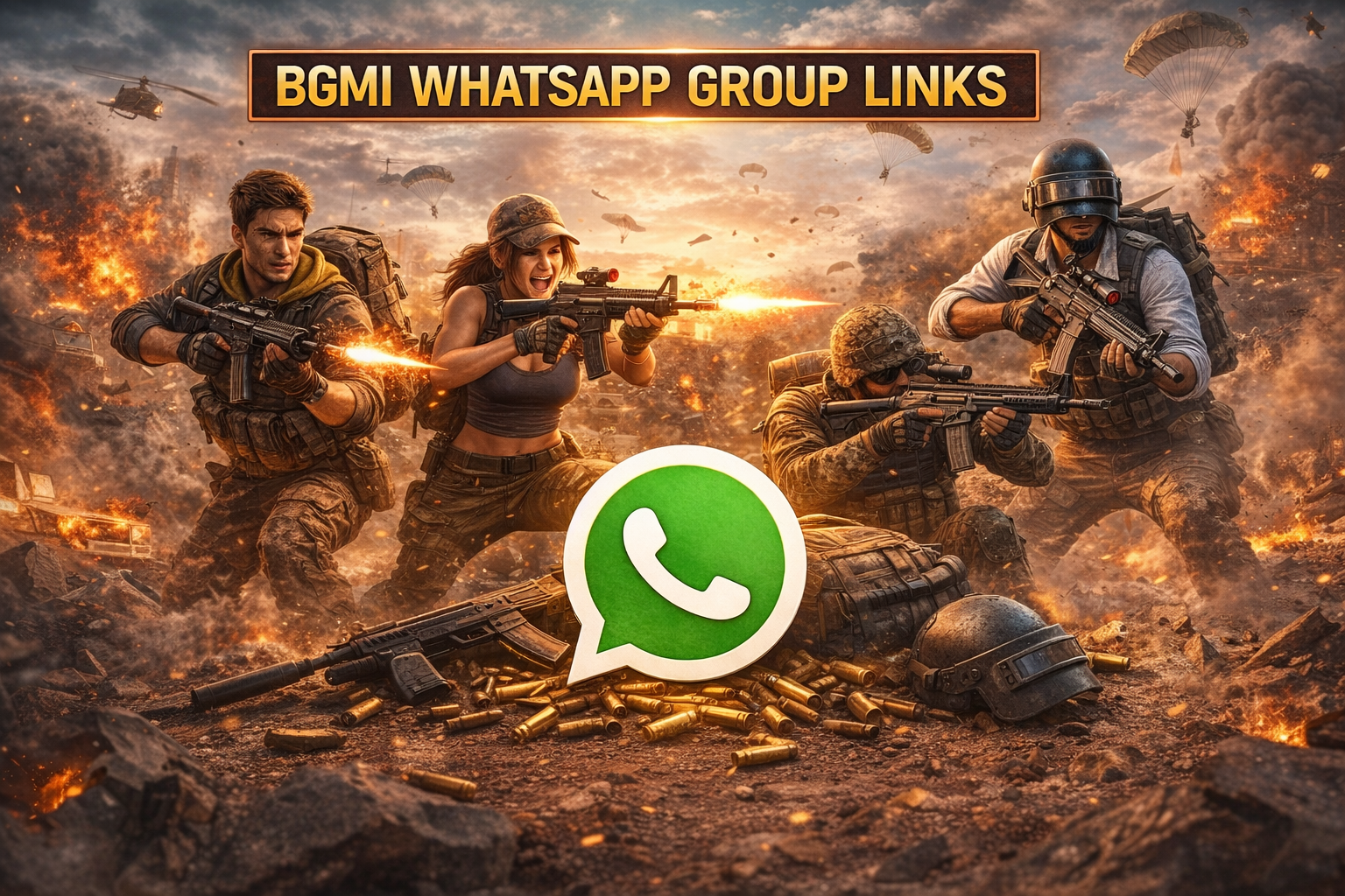BGMI WhatsApp Group Links