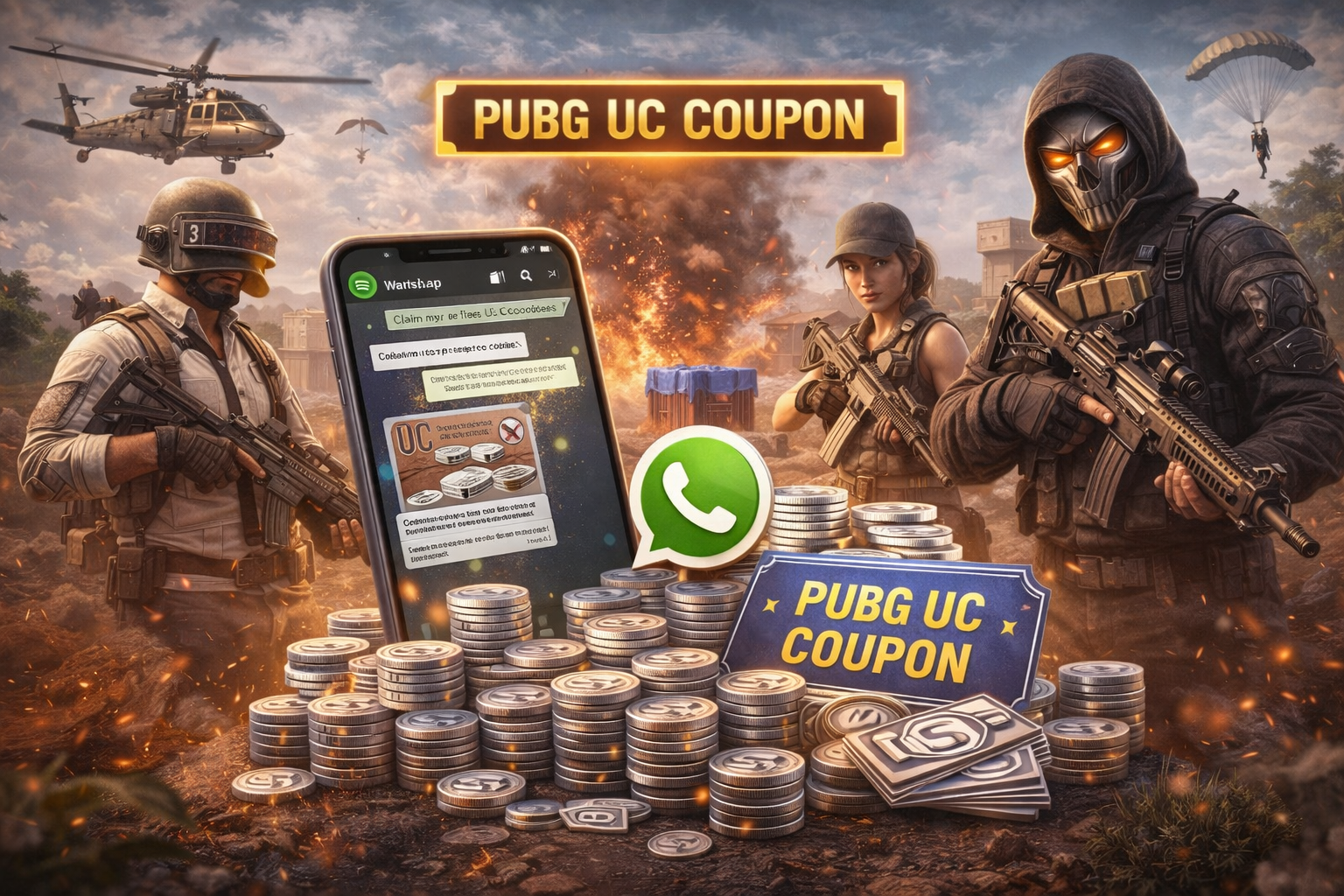 PUBG UC WhatsApp Group Links