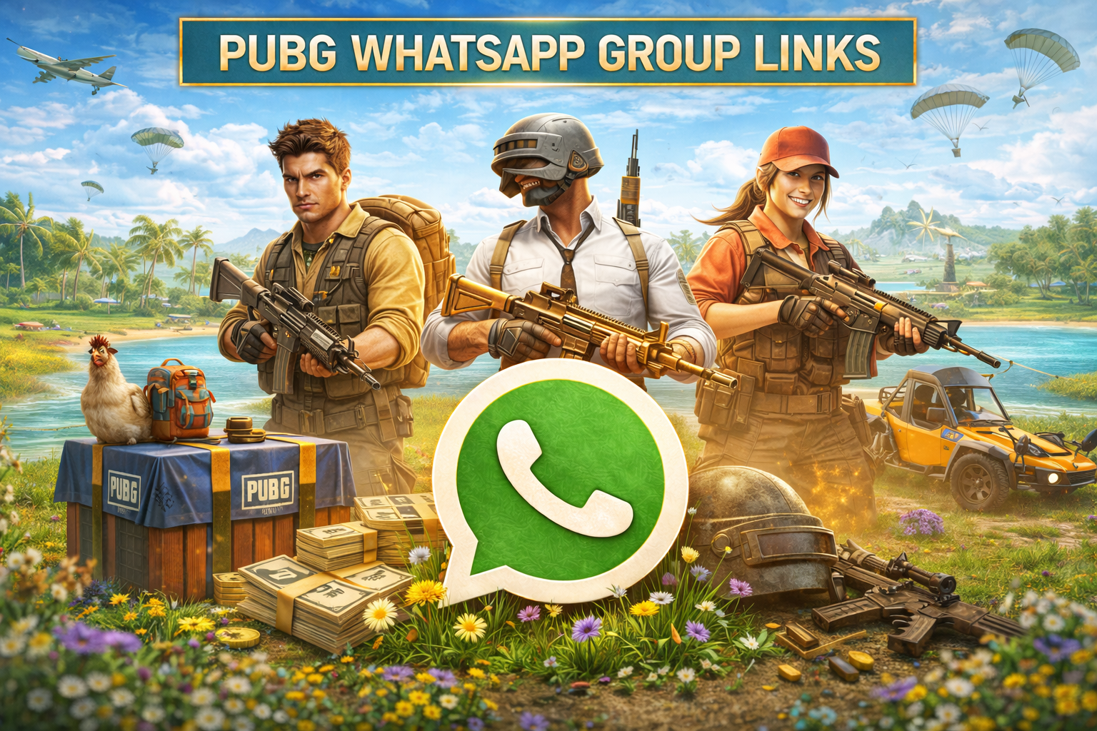 PUBG WhatsApp Group Links