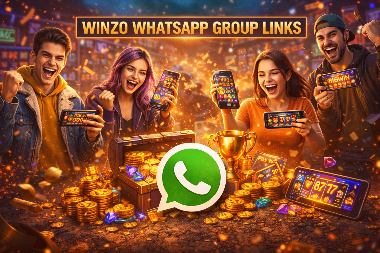 Winzo WhatsApp Group Links