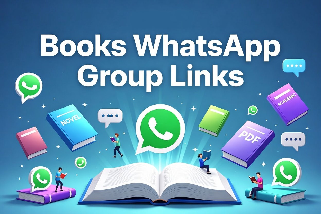 Books WhatsApp Group Links